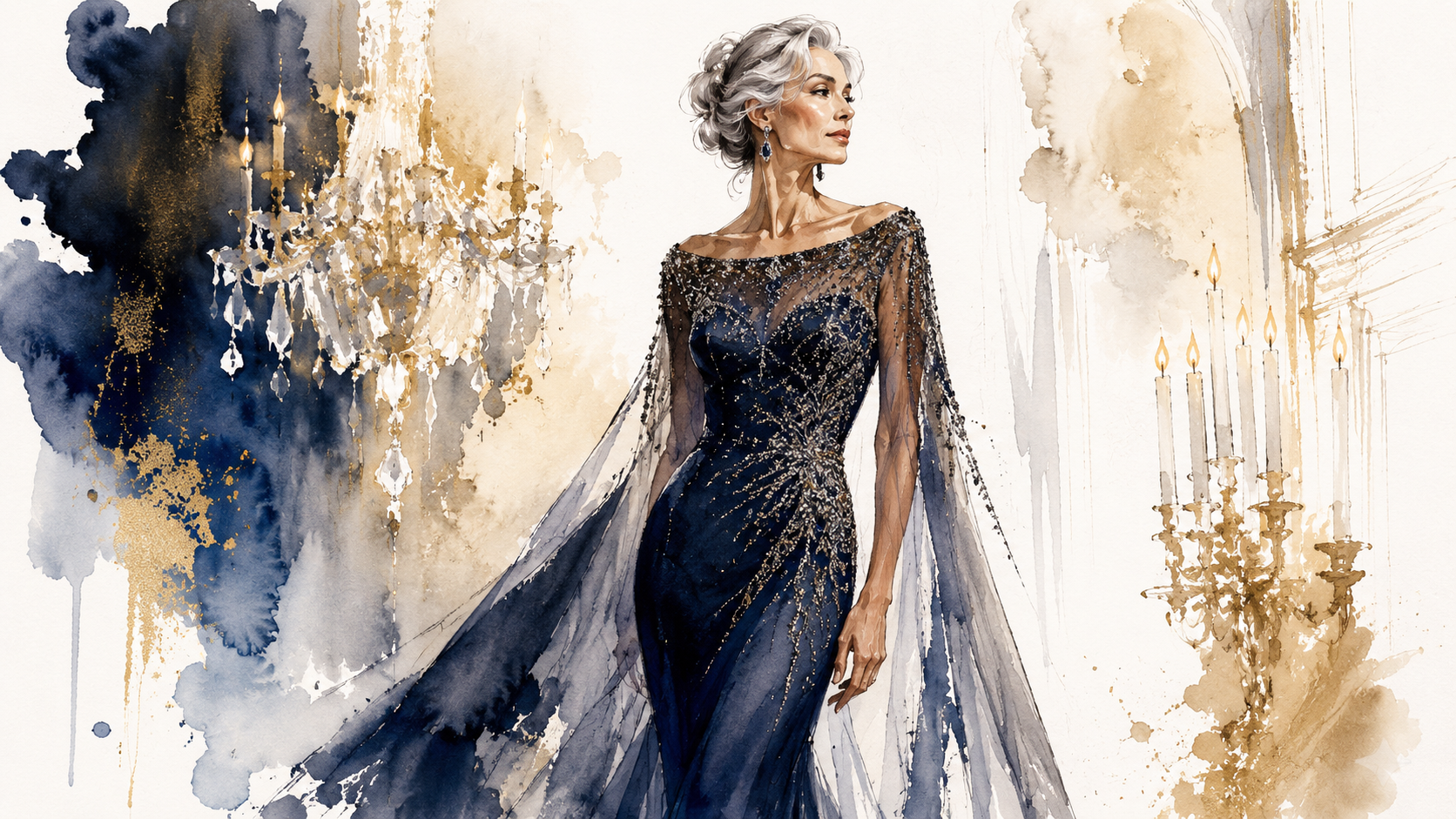 Vestido para Mãe do Noivo em Casamento Noturno | Lívia Ribeiro