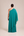 Vestido Verde Esmeralda em Crepe com Toque de Seda Estilo Grego com Capa
