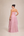 Vestido Rosé Antigo Tomara que Caia com Babados e Flor na Cintura