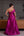 Vestido zibeline um ombro com flor e bordado