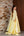 Vestido em zibeline com bordado e capa no crepe de seda