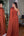 Vestido Terracota de Um Ombro com Capa e Flores Artesanais