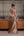 Vestido em zibeline um ombro com bordado