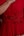 Vestido vermelho longo com Capa e Bordado